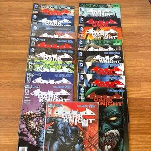 Lot of 17 DC Comics Batman The Dark Knight New 52 Issues 1-16 Comic Lot Multi